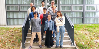 Group picture of the Japan interns