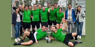 Gruppenfoto des Gewinnerteams im BCI Cup