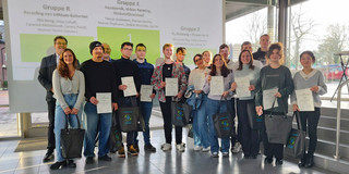 Group photo of the winners