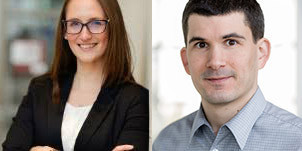 Auszeichnung für Prof. Markus Nett und Bettina Scharzec.