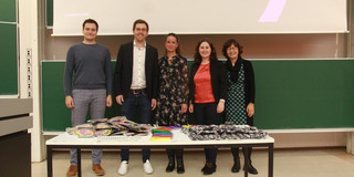 Gruppenfoto von Alumnis der BCI in der O-Woche bei der Veranstaltung Alumnis berichten
