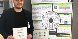 Zwei Posterpreise für Marc Peters
