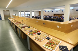 Buffet vor der Hörsaal