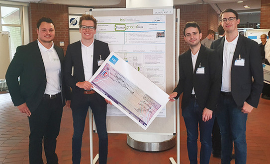 BCI-Team belegt 2. Platz beim ChemPlant-Wettbewerb