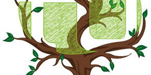 Graphic of a tree with the TU Dortmund logo in its branches.